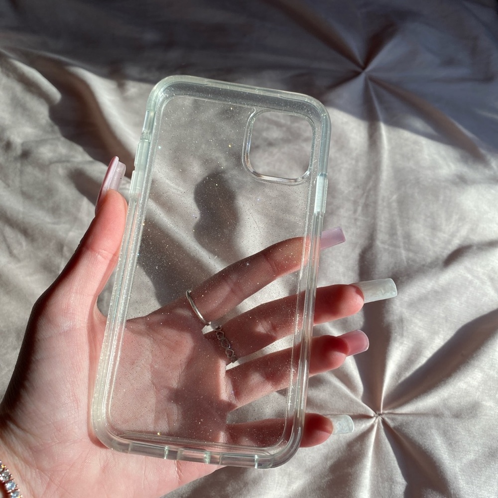 clear glitter otterbox brand new for iphone 11